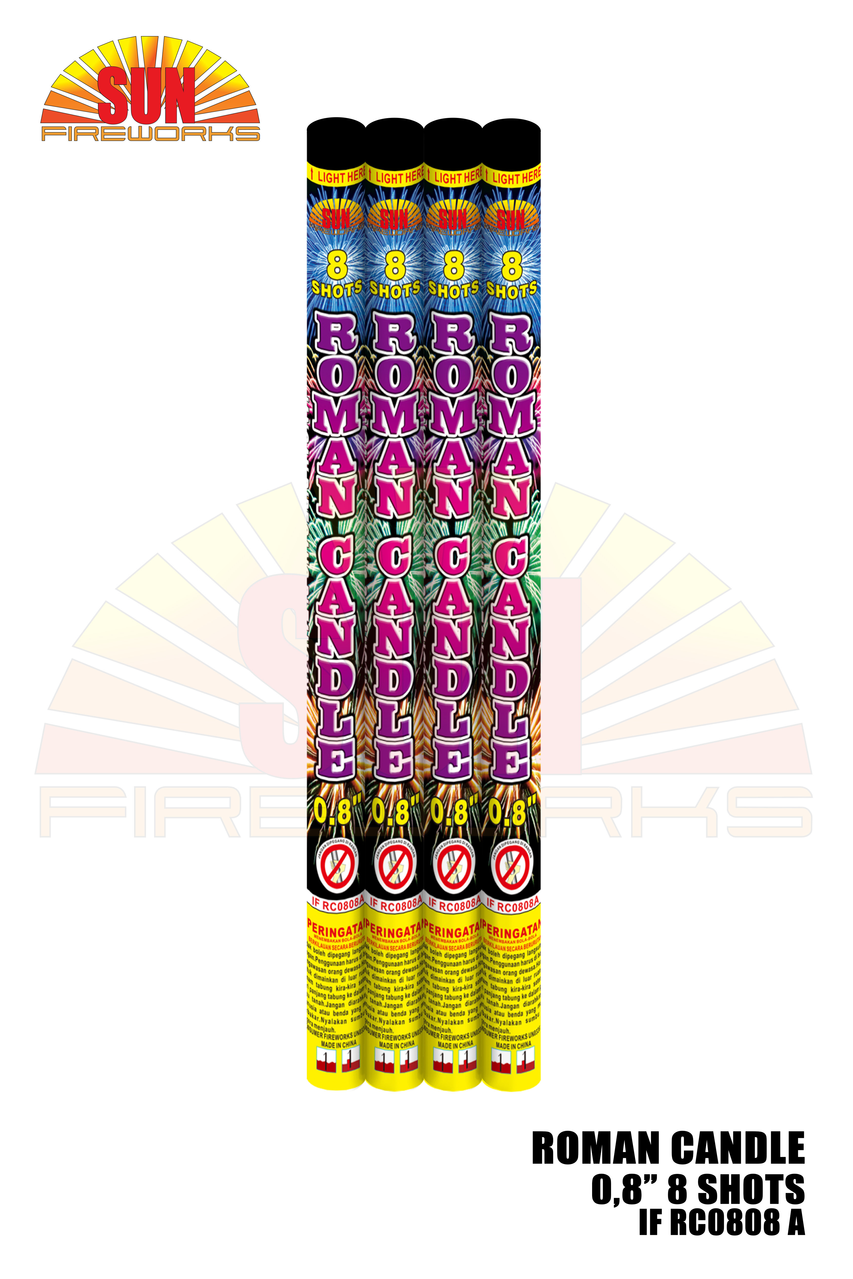 roman candle 8 shot IF RC0808 A
